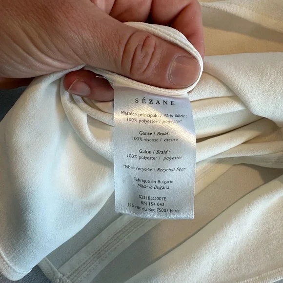 Sezane blouse - Picture 4 of 4